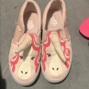 Vans unicorn slip ons